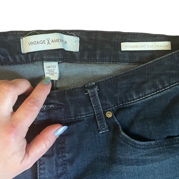 Vintage America Wonderland Slim Straight Jeans - Picture 3 of 7